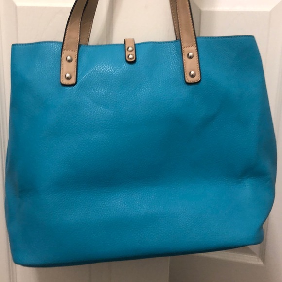 Blue shoulder bag - Picture 2 of 7